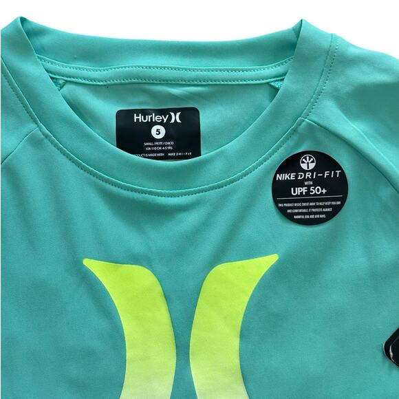 HURLEY BOYS Rash Guard Swim Set 5 NWT - Picture 2 of 8